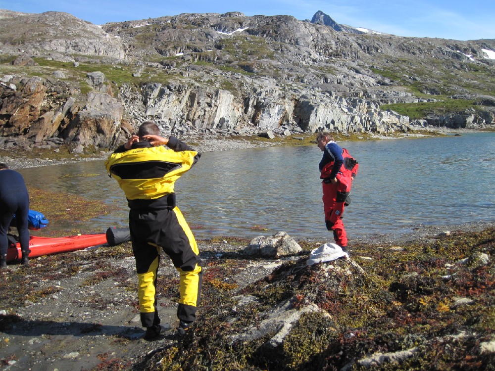 Groenland - Tenue vestimentaire - combi étanches