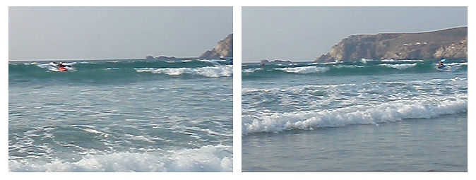 Baie des Trépassés en kayak rivière, oct. 2011 Baie des Trépassés en kayak rivière